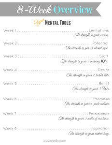 8 week overview mind